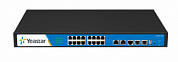 YEASTAR MyPBX U520, IP-АТС, 1U, 2*E1, 16*RJ11, поддержка FXO, FXS, GSM, BRI, UMTS